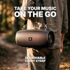 image:imageRockville RPBKAR 20W Portable Bluetooth Speaker with Karaoke Microphone Party LEDs USB Charging Weather Resistant for Parties and Outdoor Events