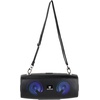 image:imageRockville RPBKAR 20W Portable Bluetooth Speaker with Karaoke Microphone Party LEDs USB Charging Weather Resistant for Parties and Outdoor Events