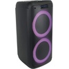 image:imageRockville Rock Party 8 Dual 8 500W Battery Powered Bluetooth Speaker LED Lights 2 Mic Inputs Mega Bass TWS Pairing for Parties Karaoke and Home Entertainment