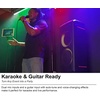 image:imageRockville Rock Party 9 1000W Portable Bluetooth Speaker Dual 8 Woofers Deep Bass LED Lights Karaoke MicGuitar Inputs for Parties and Outdoor Events