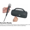 image:imageRockville SONIC50L Portable Bluetooth Speaker 50W Stereo Sound Dual LED Rings IPX5 WaterResistant Upto 24Hour Battery TWS USBTF CardAUXMic Inputs for Outdoor and Indoor Events