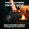 image:imageRockville SonicXXL 70W Portable Bluetooth Speaker Deep Bass IPX5 WaterResistant 33 Ft Bluetooth Range 24Hour Battery USBSD Playback for Outdoor Use