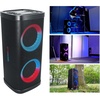 image:imageRockville BASS PARTY 65 V2 Bluetooth Speaker 1200W Deep Bass LED Lights 65 Dual Woofers 12hr Battery Multi Input Perfect for Parties Karaoke