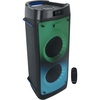 image:imageRockville BASS Party 65 1200W Bluetooth Speaker Dual 65 Woofers 4 LED Modes Mic amp Guitar Inputs TWS Linking Rechargeable Battery for Parties and KaraokeBlack