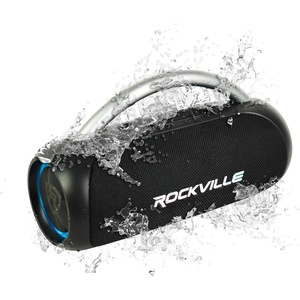 image:imageRockville RPBD3 30W Portable Bluetooth Speaker Water Resistant TWS Pairing LED Lights Long Battery Life Perfect for Parties and Outdoor Adventures
