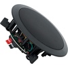 image:imageRockville Pair HC5516 Black 525 300W inCeiling Speakers 16 Ohm Polypropylene Woofer Mylar Dome Tweeter Swivel Tweeter for Home TheaterBlack