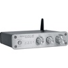 image:imageRockville BLUAMP 21 Silver 21 Channel Bluetooth 51 Amplifier Receiver 200W Peak150W RMS RCAAUX Inputs Passive Subwoofer Output Compact Design for Home AudioSilver