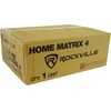 image:imageRockville Home Matrix 4 600W Multi Room ReceiverAmplifier 8Channel 4 Zones Bluetooth USB Optical Coaxial RCA Mic Inputs