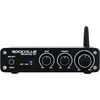 image:imageRockville BLUAMP 21 Silver 21 Channel Bluetooth 51 Amplifier Receiver 200W Peak150W RMS RCAAUX Inputs Passive Subwoofer Output Compact Design for Home AudioBlack