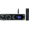 image:imageRockville BLUDAC2S 150W HiRes 192K Amplifier Bluetooth Receiver wUSB Optical Coax Sub Out ClassD DSP EQ Remote Brushed Aluminum Compact Design for Home Theater amp MusicBlack