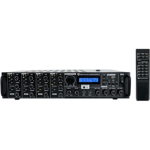 image:imageRockville Home Matrix 4 600W Multi Room ReceiverAmplifier 8Channel 4 Zones Bluetooth USB Optical Coaxial RCA Mic Inputs