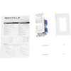 image:imageRockville VOL855 50W x 2 Wall Stereo Volume Controller 8 Ohm 12Step Slider Durable Build Easy Install for Home Audio and Commercial Use