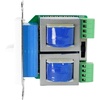 image:imageRockville VOL855 50W x 2 Wall Stereo Volume Controller 8 Ohm 12Step Slider Durable Build Easy Install for Home Audio and Commercial Use