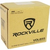 image:imageRockville VOL855 50W x 2 Wall Stereo Volume Controller 8 Ohm 12Step Slider Durable Build Easy Install for Home Audio and Commercial Use