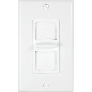 image:imageRockville VOL855 50W x 2 Wall Stereo Volume Controller 8 Ohm 12Step Slider Durable Build Easy Install for Home Audio and Commercial Use