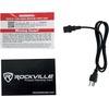 image:imageRockville BASS Blaster 10 750W Powered Home Theater Subwoofer with LED12 Inch
