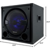 image:imageRockville BASS Blaster 10 750W Powered Home Theater Subwoofer with LED12 Inch
