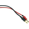 image:imageRockville BN10 10 ft 14 AWG 100 OFC Copper Banana to Banana Braided Pro Cable Durable for Audio Systems and Speaker Connections 2Piece