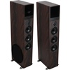 image:imageRockville Bundle TM150D Dark Wood Powered Home Theater Tower Speakers 10 SubBluetooth Bundle with 2 RMCXLR HighEnd Metal DJ Handheld Wired Microphone Mic w 2 Cables 3 Items