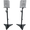 image:imageRockville ROCKSHELF 64C Bundle 2 65 in 400W Peak 100W RMS Wood Home Theater Bookshelf Speakers RVSM5 Pair Studio Monitor Bookshelf Speaker Stands with Adjustable Height 3Items