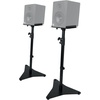 image:imageRockville ROCKSHELF 64C Bundle 2 65 in 400W Peak 100W RMS Wood Home Theater Bookshelf Speakers RVSM5 Pair Studio Monitor Bookshelf Speaker Stands with Adjustable Height 3Items