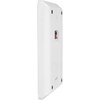 image:imageRockville RockSlim Bundle 2 525 in 240W Peak80W RMS Per Pair White Slim Wall Mount Home Theater Speakers RPA60BT V2 1000Watt 2Channel USB Bluetooth DJ Karaoke Amplifier Mixer 3Items