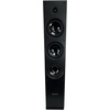 image:imageRockville RockTower 68B 65in Black 3Way 500Watt Peak  125Watt RMS Home Audio Tower Speakers with Dual Woofers Passive 8 Ohm 2Piece