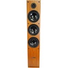 image:imageRockville RockTower 68C Passive Tower Speaker 8 Ohm Classic Wood Grain 500W Peak 3Way Dual 65 MDF Cabinet Detachable Grille for Home Audio 2piece