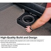 image:imageRockville Slim Shaker 10 UnderBehind Couch Home Theater Powered Subwoofer  600W Peak 150W RMS 57 Slim Class D Wall Mountable DownUpSide Firing 30Hz Low Wall Bracket Included