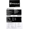 image:imageRockville W10K6D2 V2 10 in 4000W Peak  1000W RMS Dual 2Ohm Car Subwoofer 25 in 100 OFC Voice Coil DoubleStacked 100 oz Magnet Cast Aluminum Basket Deep Bass 2Piece