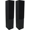 image:imageRockville Pair Lux 654 Black Dual 65 Home Theater Stereo Tower Speakers 160W RMS 640W Peak 8 Ohm Silk Tweeter MDF Audio Cabinet 22Hz20kHz USAEngineered VietnamMade 2 Items