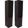 image:imageRockville Pair Lux 654 Dark Woord Dual 65 Home Theater Stereo Tower Speakers 160W RMS 640W Peak 8 Ohm Silk Tweeter MDF Audio Cabinet 22Hz20kHz USAEngineered VietnamMade 2 Items