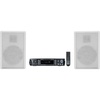 image:imageRockville RockSlim Bundle 2 White 525 in 240Watt Slim Wall Mount Home Theater Speakers RPA60BT V2 1000Watt 2Channel USB Bluetooth DJ Karaoke Amplifier Mixer 3Items