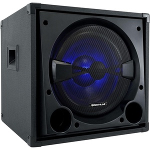 image:imageRockville BASS Blaster 10 750W Powered Home Theater Subwoofer with LED12 Inch