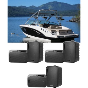 image:imageRockville Bundle 6 HP4S8 Black 4 Marine Box Speakers with Swivel Bracket for Boats Items 6