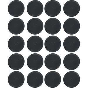 image:imageRockville HC5516 Black 525 300W Peak120W RMS per Pair inCeiling Home Theater Speakers 16Ohm Polypropylene Cone Swivel Tweeter for Home Audio Systems 10Pairs