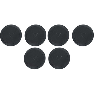 image:imageRockville HC5516 Black 525 in 300Watt Peak 120Watt RMS inCeiling Home Theater Speakers 16 Ohm Design for Distributed Audio and Surround Sound Systems 3Pairs
