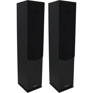 image:imageRockville Pair Lux 658 Black Dual 65 Home Theater Stereo Tower Speakers 160W RMS 640W Peak 8 Ohm Silk Tweeter MDF Audio Cabinet 22Hz20kHz USAEngineered VietnamMade 2 Items