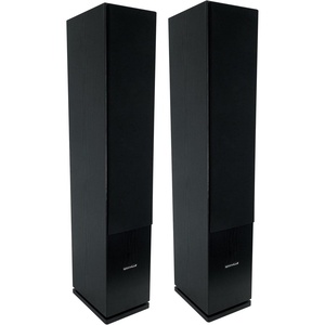 image:imageRockville RockTower 68B 65in Black 3Way 500Watt Peak  125Watt RMS Home Audio Tower Speakers with Dual Woofers Passive 8 Ohm 2Piece