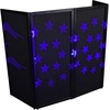 image:imageRockville RFSSB Black DJ Event Facade 4 Panels BuiltIn Scrim Foldable Travel Bag NonSlip Feet Steel Frame Perfect for DJs Parties amp EventsBlack
