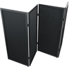 image:imageRockville RFSSB Black DJ Event Facade 4 Panels BuiltIn Scrim Foldable Travel Bag NonSlip Feet Steel Frame Perfect for DJs Parties amp EventsBlack