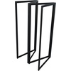 image:imageRockville RFSSB Black DJ Event Facade 4 Panels BuiltIn Scrim Foldable Travel Bag NonSlip Feet Steel Frame Perfect for DJs Parties amp EventsBlack