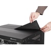 image:imageRockville RR10U 10U Live SoundRecording Studio Rack Case with Wheels Reversible Rack Rails Front amp Rear Mounting Cable Management Ports 440lb Capacity  Includes Hardware Reversible Rails Cable Management 440 lb Capacity 3 Locking Casters FrontRear Mount 48 Cage Nuts10U