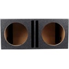 image:imageRockville RDVB12 Dual 12 175 cuft Vented Subwoofer Enclosure Box Grade A 34 USA MDF Gold Terminals Precision Port Made in USA for Car Audio