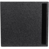 image:imageRockville RGV15 Single 15 Vented Car Subwoofer Enclosure Box 351 Cu Ft  34 MDF Construction Made in USA Ported Gold Terminals 125 Mounting Depth Precision Cut Heavy Duty Fits 15 Subs