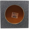 image:imageRockville RS10 Single 10 Sealed Car Subwoofer Enclosure Box 075 cuft Net Volume 34 MDF Made in USA Gold Terminals Tight Bass for Car Audio
