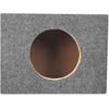 image:imageRockville RS65 Single 65 Sealed MDF Subwoofer Enclosure 041 cu ft Deep Bass Durable Carpet Finish Compact Design for Car Audio Enthusiasts