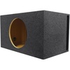 image:imageRockville RGV15 Single 15 Vented Car Subwoofer Enclosure Box 351 Cu Ft  34 MDF Construction Made in USA Ported Gold Terminals 125 Mounting Depth Precision Cut Heavy Duty Fits 15 Subs
