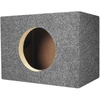image:imageRockville RS65 Single 65 Sealed MDF Subwoofer Enclosure 041 cu ft Deep Bass Durable Carpet Finish Compact Design for Car Audio Enthusiasts