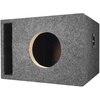 image:imageRockville RSV65 Single 65 Subwoofer Vented MDF Sub Enclosure 089 Cu Ft PrecisionTuned Port Durable MDF Build Compact Design for Car Audio Systems